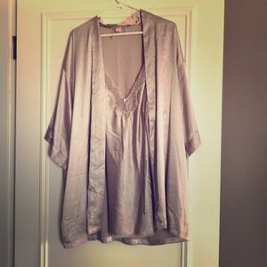 Victoria’s secret lingerie set with robe